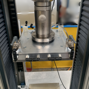 heating plates for mechanical testing on universal testing machine