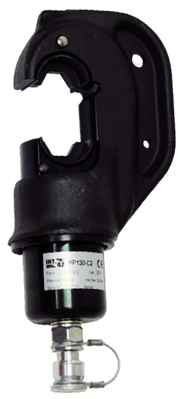 Intercable PP130-C2 hydraulic C-head crimping tool, opening 42 mm, force 130 kN