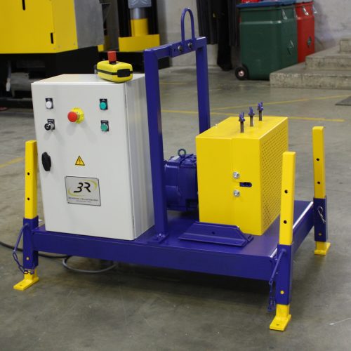 Pousseur de torons radiocommandé pour précontrainte (RP6 EMR)